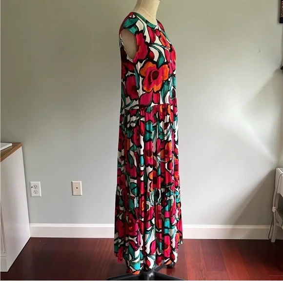 Anthropology Corey Lynn Calter Pink Sundress Maxi Dress - Picture 6 of 12